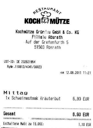 eibt Hffner Kochmtze Restaurant